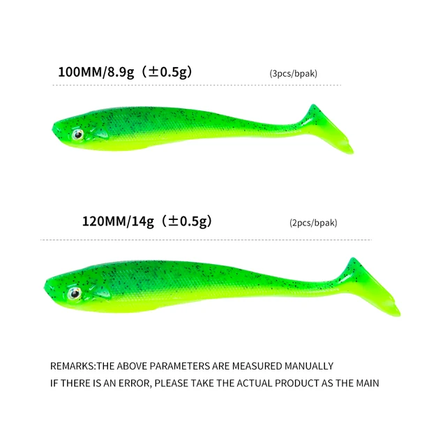 FSDZSO Soft Fishing Lure 100mm 120mm Silicone Worms Bait Artificial Rubber  Baits Bass Pike Minnow Wobblers Swimbaits - AliExpress