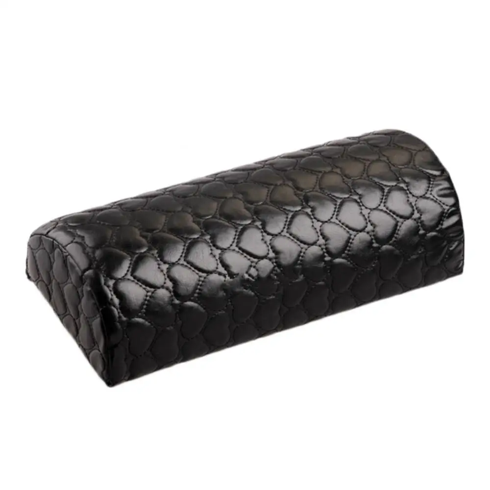 Table Hand Cushion Pillow Holder Love Heart Soft Faux Leather Nail Art Pillow Manicure Hand Arm Rest Cushion Pedicure Tool nail art hand pillow nail hand rest nail arm rest