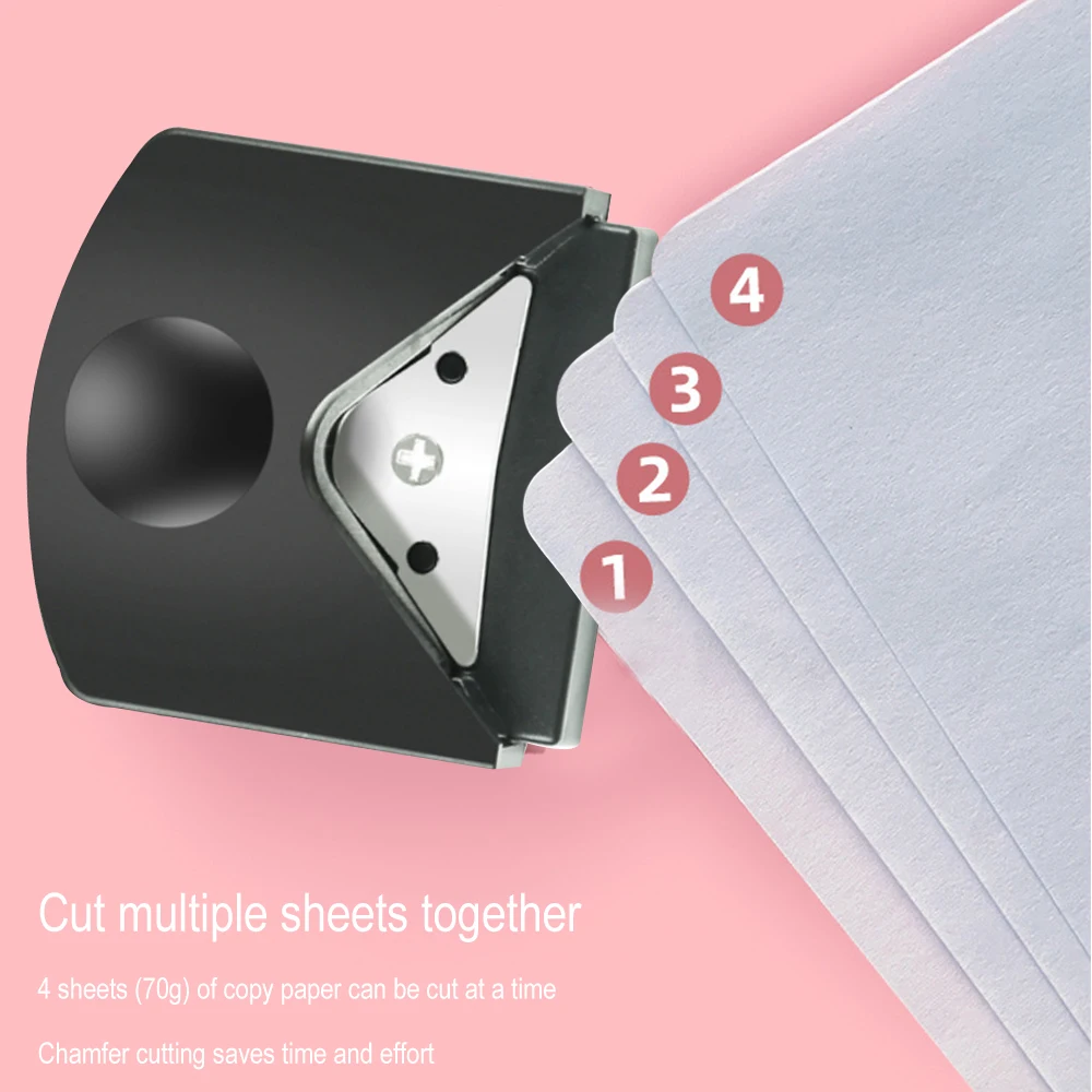 Mini Round Corner Rounder Punch Portable Paper Trimmer Cutter Hole Puncher DIY Craft Scrapbooking Cards Photo Cutting