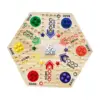 Marble Board Game Gifts 6 Dice 36 Marbles Painted Educational Toy Desktop Game Flying Chess for Family Game Kids Friends Party 2