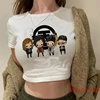 Gothic Punk Style Tokio Hotel T-shirt Crop Top Vest T Shirt Tank Top Fashion Women Cropped Graphic Tshirt Vintage Tees Shirts 4