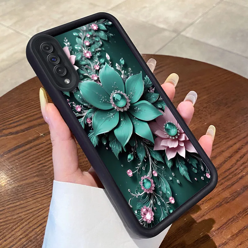 Cute Flower Cartoon Fashion Shockproof Silicone Phone Case Cover