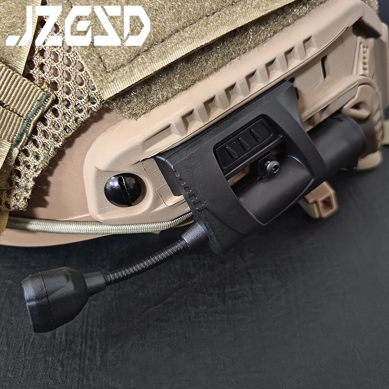 Tactical Airsoft Helmet Light MPLS Signal Lamp RED and White LED Energy Helmet Lamp FAST