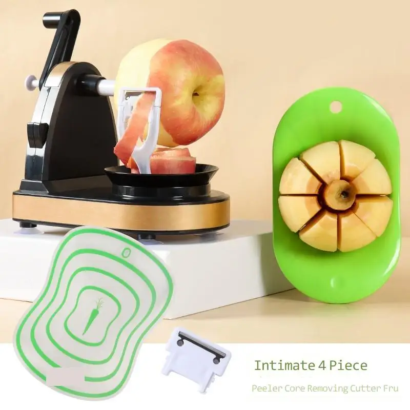 Fruit peeler slicing knife household hand-held fruit peeling and coring set. |