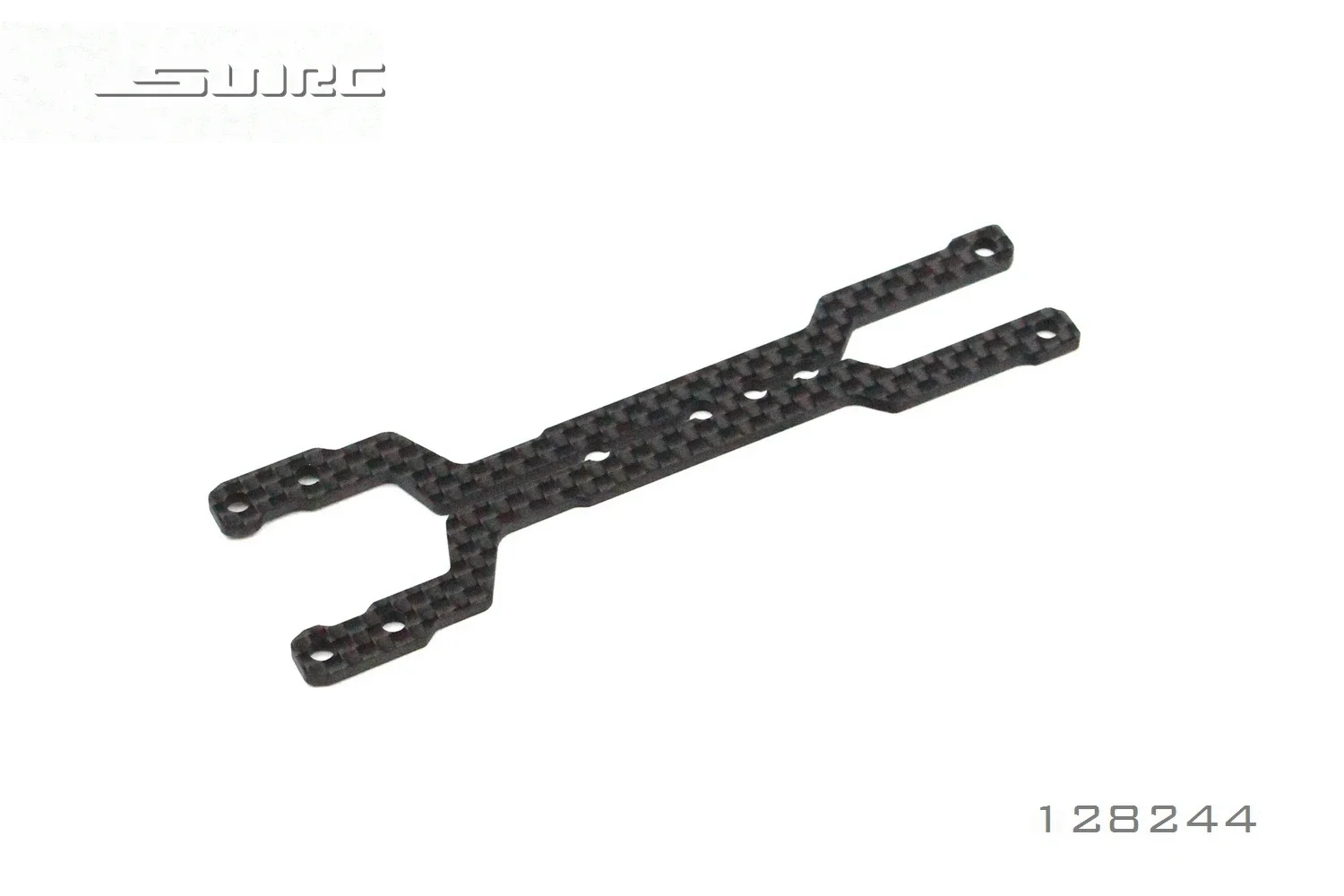128244 1/10 accessory T3M R3 central front two floor carbon fiber 2.0mm