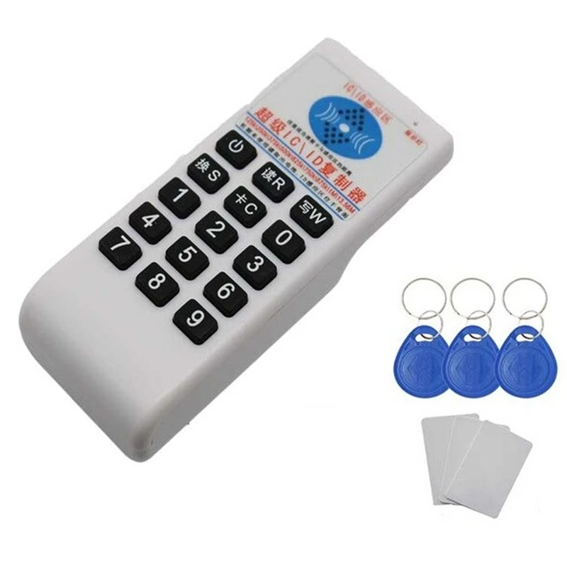 

Retail Handheld Frequency 125Khz-13.56MHZ Copier Duplicator RFID NFC IC Card Reader & Writer Access Control Card Tag Duplicator