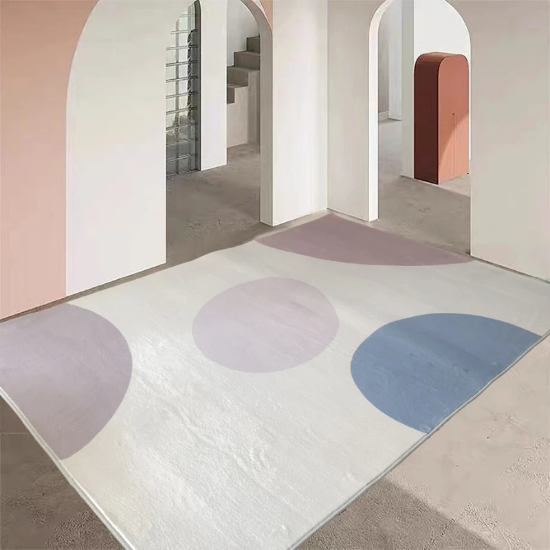 Фото Абстрактный ковер Morandi, Современный домашний декор, роскошный ковер для гостиной 300x200, напольный коврик, противоскользящий ковер для спальни, коврик для журнального столика №4