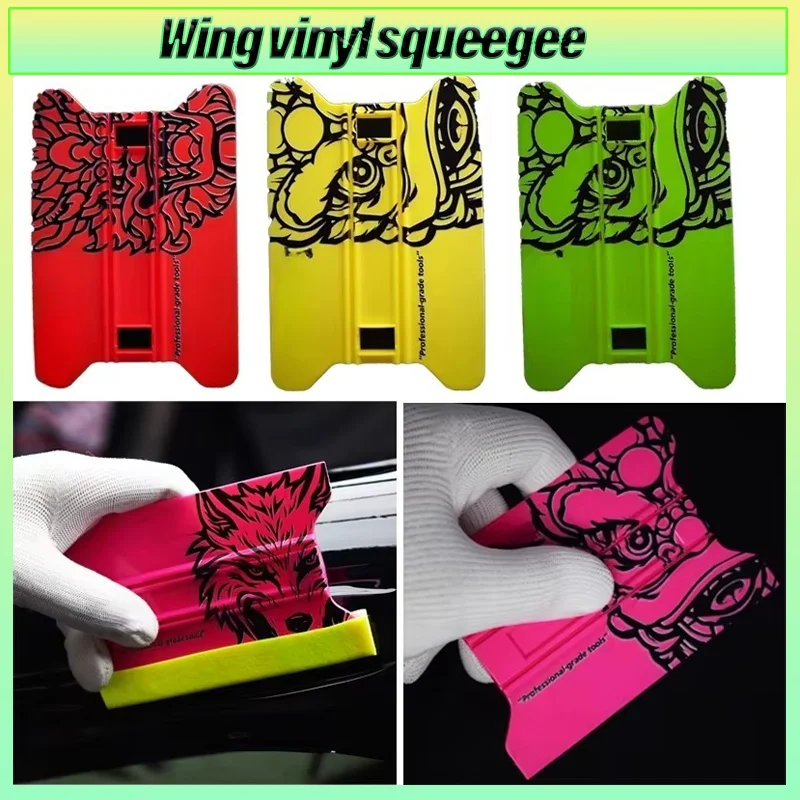 Professional Car Widnow Tinting Air Bubble Removal Vinyl Installation Tool Vinyl Film Wrap Squeegee Scraper Trend Design