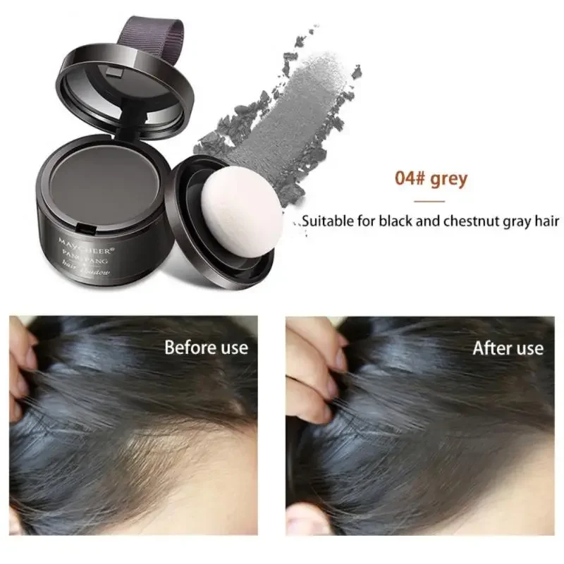 Hairline Shadow Powder Modifies Forehead Fills Hair Shadow Repair Face Powder And Replenish Hair Artifact Makeup Concealer hair building powder