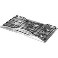 36" Gas Cooktop 5 SA F Sealed Burners Convertible Stainless Steel 1