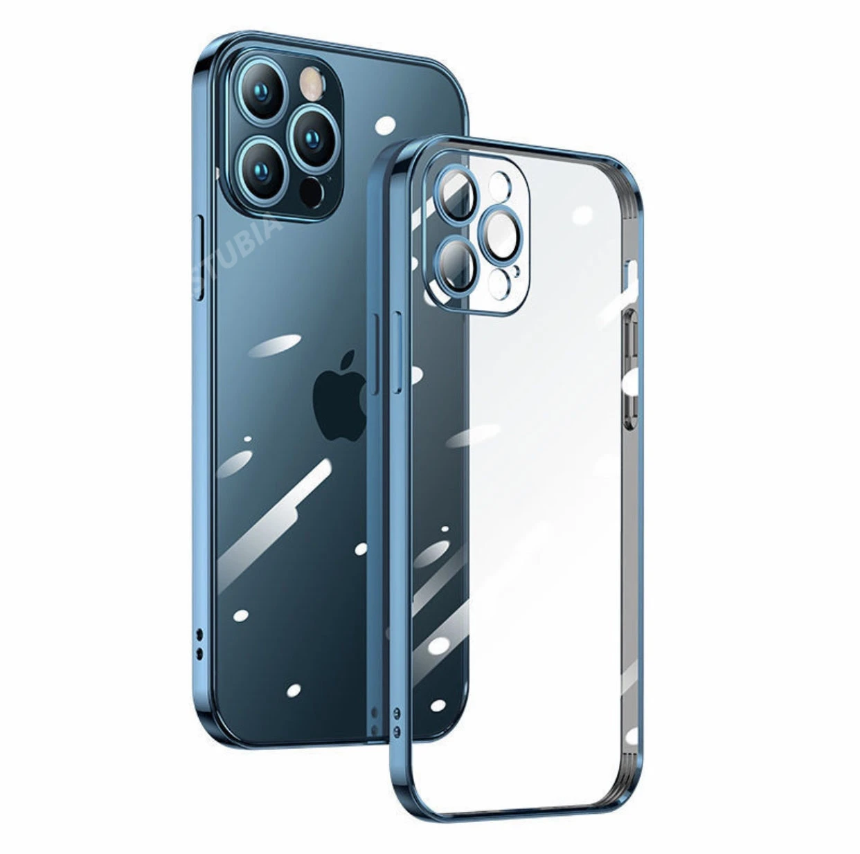 iphone 11 waterproof case 1DS Original Luxury Plating Clear Square TPU Phone Case For iPhone 13 11 12 Pro XS Max XR X Mini 7 8 Plus SE2 Soft Back Cover iphone xr case with card holder