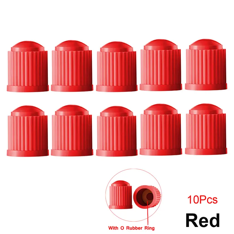 10/25/50/100Pcs Tire Valve Caps, Plastic Car Tire Stem Dust Covers Universal Valve Caps for Cars, Bicycle, Trucks, Motorcycles - Image 9