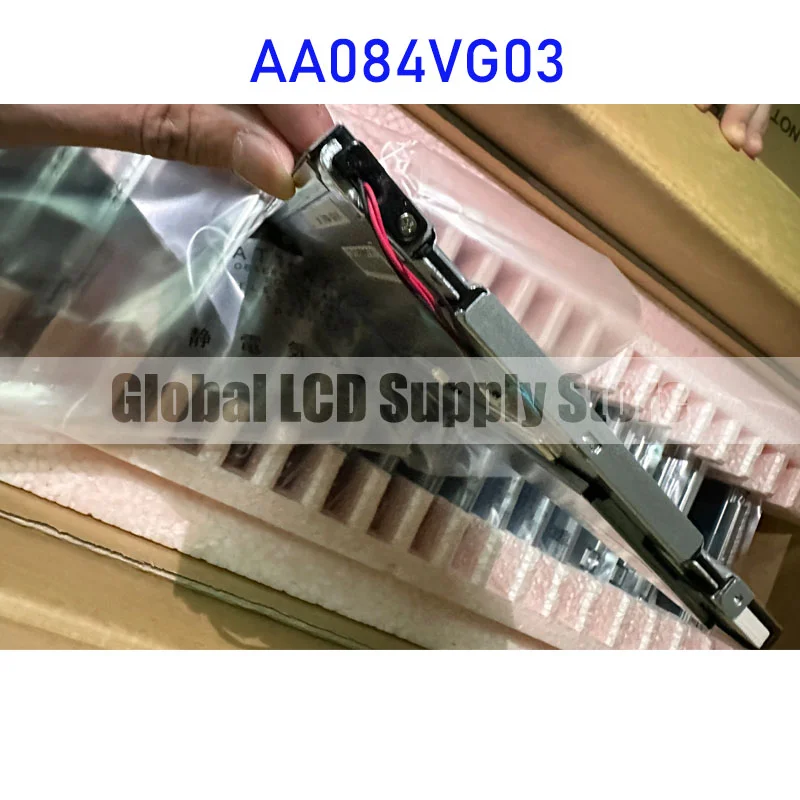 미쓰비시 오리지널 LCD 디스플레이 스크린 패널, AA084VG03, 100% 테스트 완료, 신제품, 빠른 배송, 8.4 인치