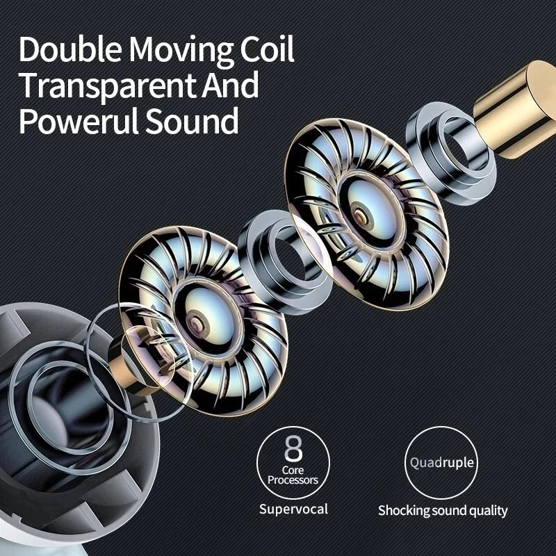 New Original AP 4nd Generation Wireless Bluetooth Earphones Active Noise Cancellation High Fidelity Sound Quality Sports Headset 4