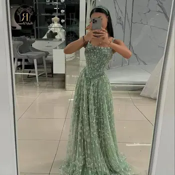 Aileen فساتين سهرة Luxurious Women's Evening Dresses for Special Occasions Green Customized Vestidos De Festa A-line Prom 2025 1