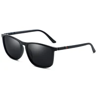 Lunettes de soleil polarisées carrées pour hommes et femmes, à la mode, pour la conduite, la pêche, marque de luxe de styliste, UV400 5