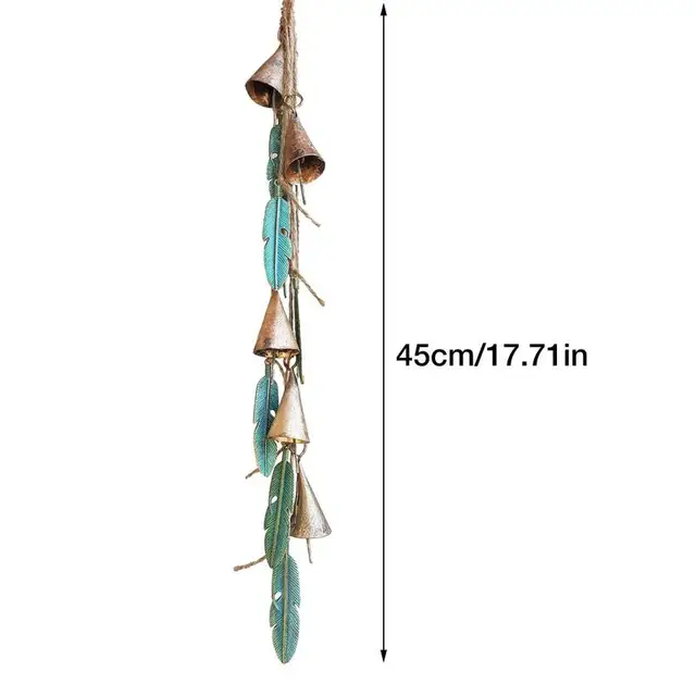 Szélcsengő Kültéri Harangok Elegáns Szélcsalád -Ajtó Bejárat Kézműves Csengők Karácsonyi Ünnepi Ajándékok Családok Számára - Image 3