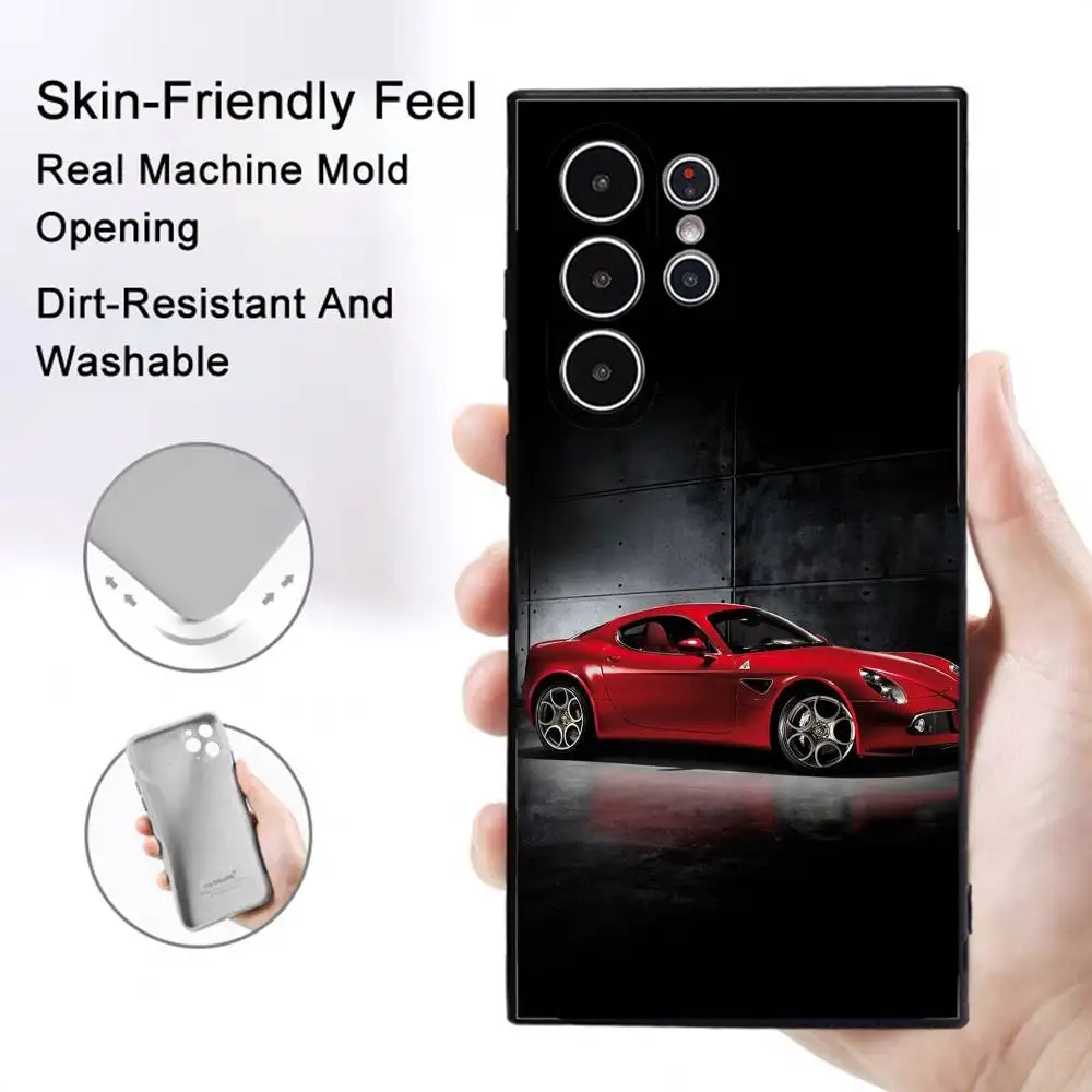 Frosted Non-Slip Full Cover Soft Car-Inspired Phone Case