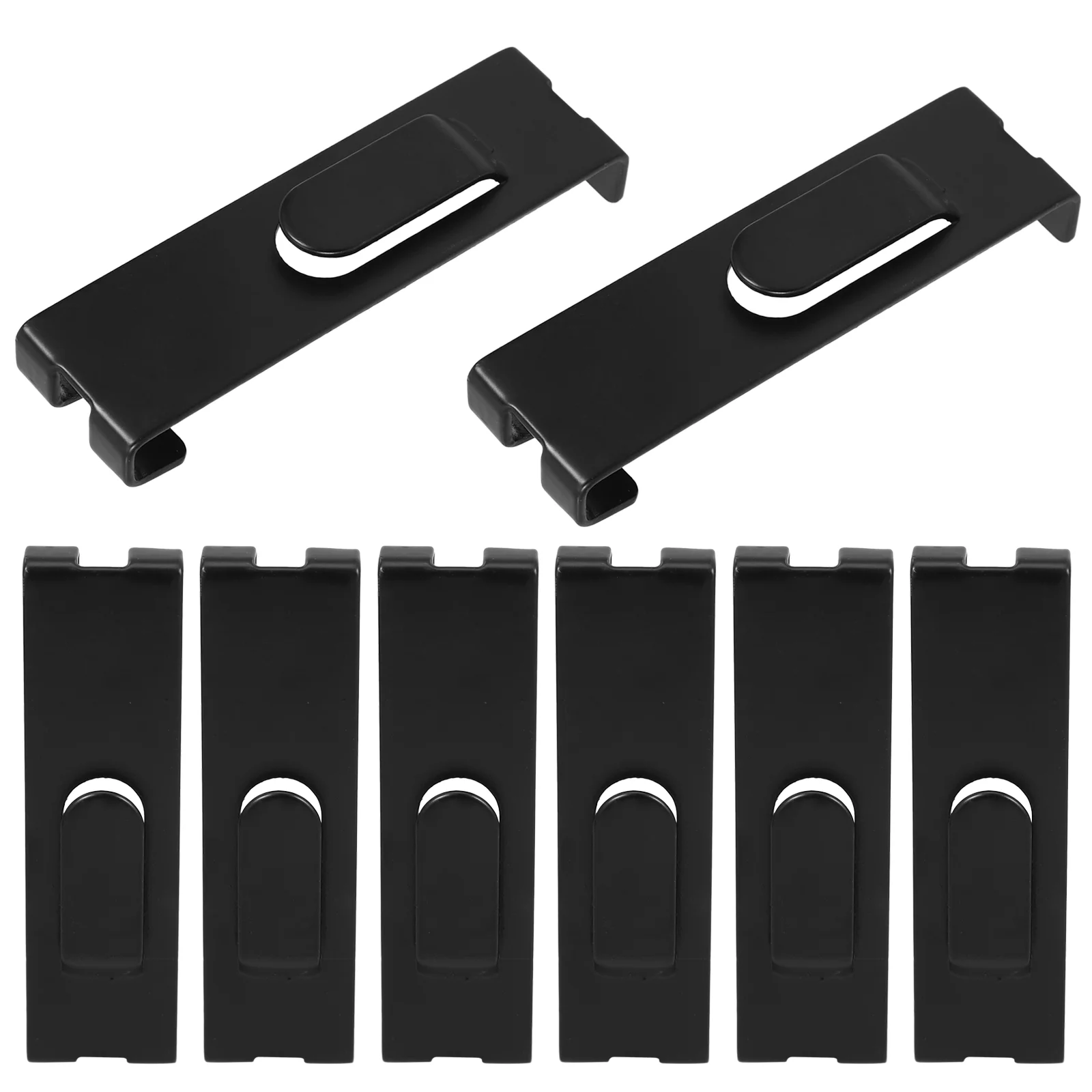 

8pcs Metal Hooks Hanging Hook Display Grid Wall Hook Notch Hook