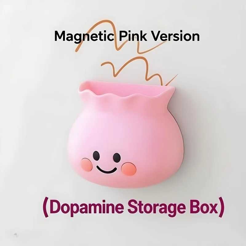 Masaüstü, Ev ve Mutfak için 1 adet Çok Fonksiyonlu Manyetik Saklama Tüpü |   Duvara Monte, Parlak Kaplama, Silindirik Şekil, Düzenleyici