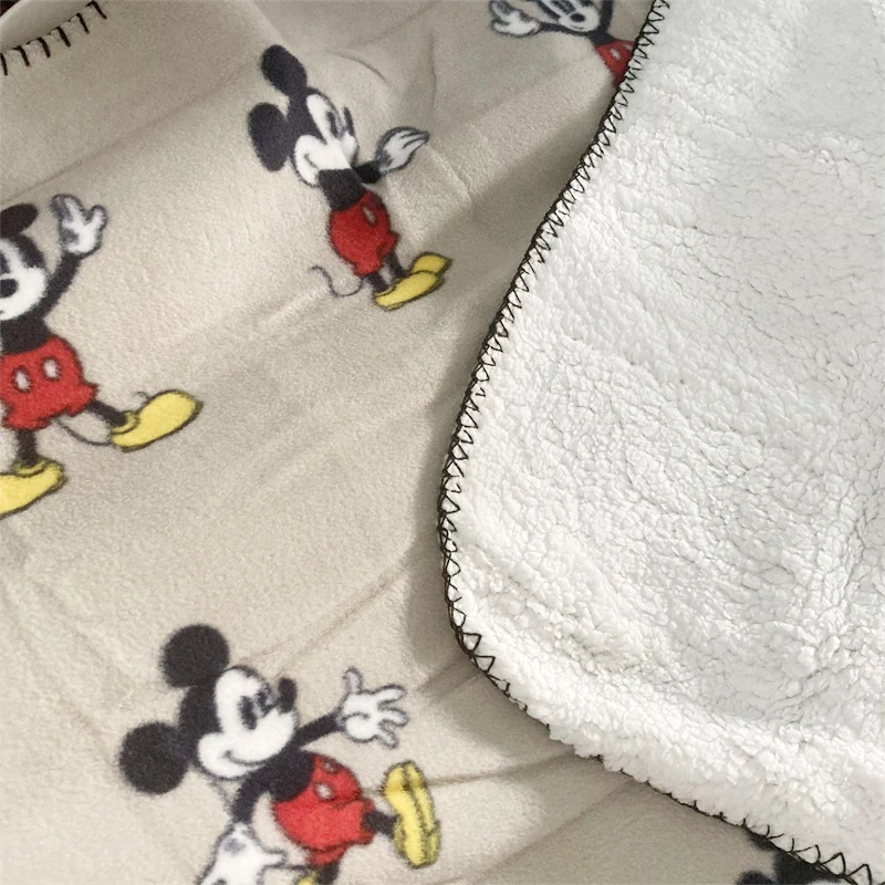 Mickey Coral Fleece Blanket Kids Mickey Mouse Receiving Blankets