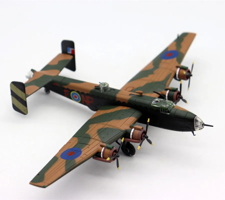 

NEW 1/144 WWII UK Handley Page Halifax B.MK III 1944 Airplane Fighter Model Collection Aircraft Gifts in Stock