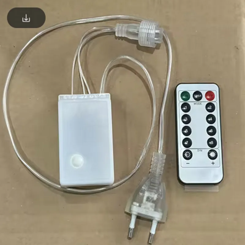 LED Dimmer 8 Modes EK-04 Controller LED string mesh curtain lights Remote Control christmas colorful decoratio