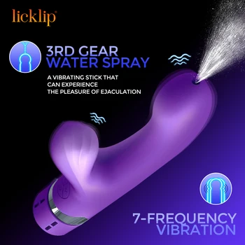 HESEKS Ejaculating G spot Vibrator Sex Toy for Women Squirting Vibrate Wand Clitoris Stimulator 7