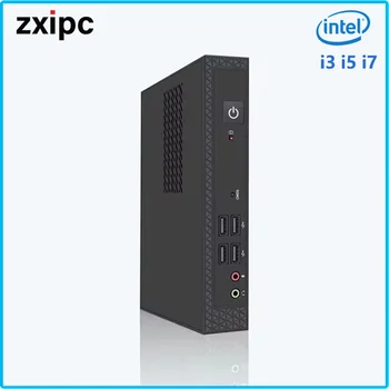 ZXIPC Mini PC Computer Intel Core i7 i5 i3 Processador ITX Windows 10 Pro Thin Client Industry COM SSD Bluetooth WIFI Gaming PC 1