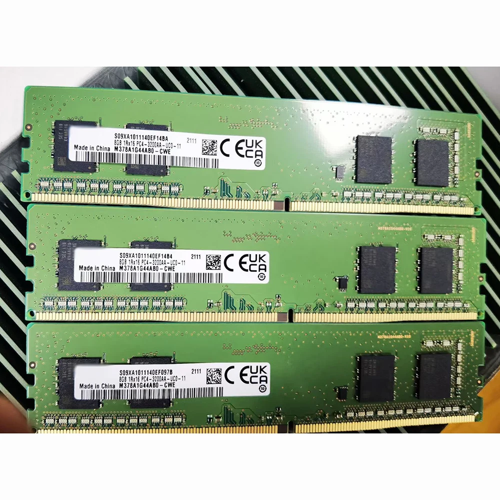 Ram para Samsung 8gb Ddr4 3200mhz Udimm Pc43200 Memória Desktop M378a1g44ab0-cwe - Imagem 3