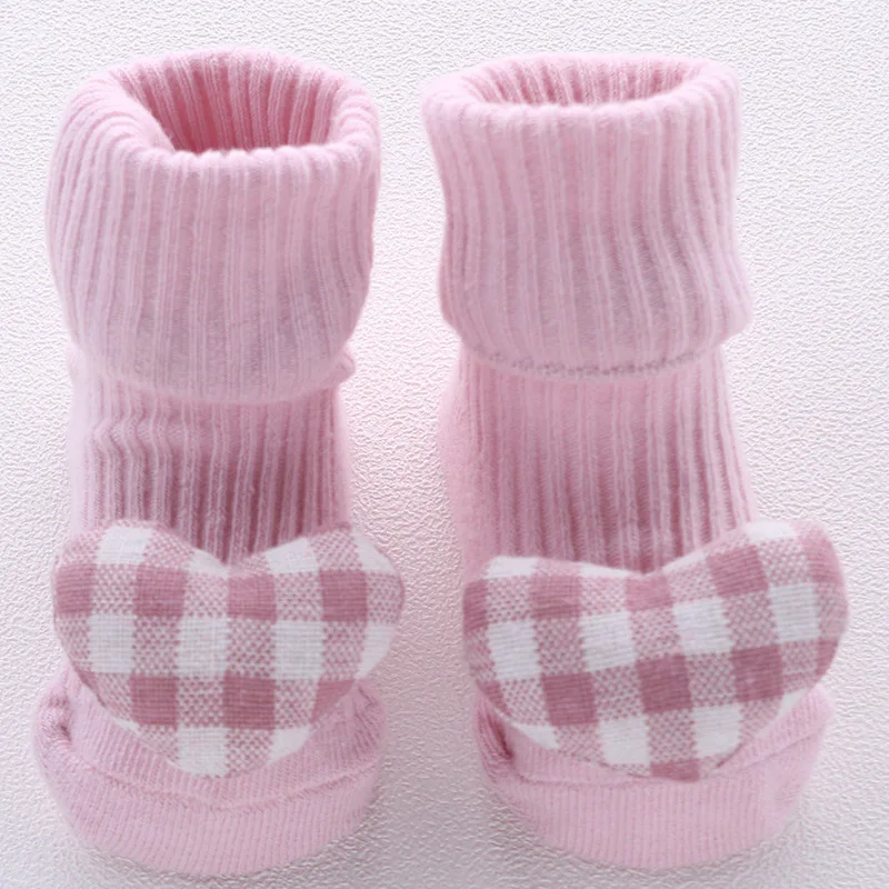 Baby Socks Girls Boys Slipper Newborn Accessories Anti Slip Bow Lion Cute Kids Toddlers Children Gift Infant Stuff Toy