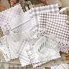 Journal GO 30pcs Fabric Texture Material Paper Junk Journal Planner Scrapbooking Vintage Decorative DIY Craft Background Paper 2