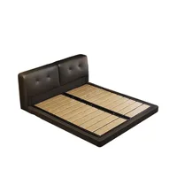 Lit rembourré pour enfants, minimaliste, Unique, têtes de lit, moderne, Double, ensemble de chambre à coucher 6