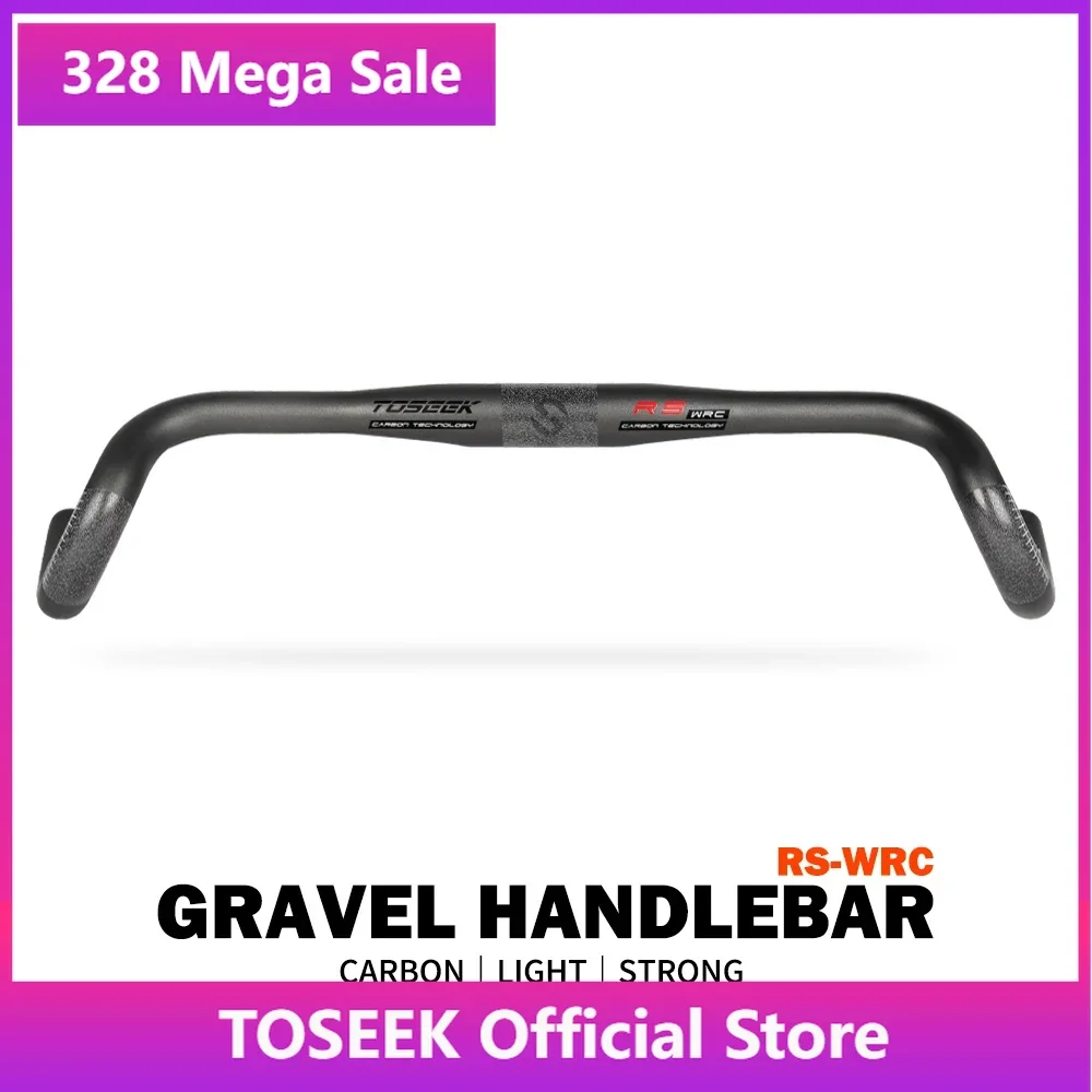 TOSEEK-RS-wrc-Carbon-Gravel-Handlebar-Exotropism-Handle-Bar-31-8mm ...