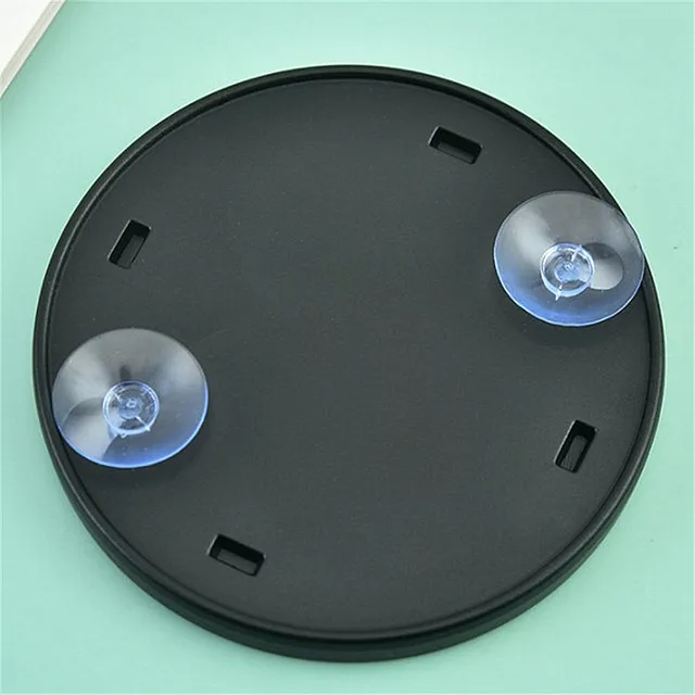 Nouveau miroir grossissant 5X/10X/15X, ventouse, outil de maquillage de beauté pour femmes, douche cosmétique, grossissement de la maison, miroir de vanité en verre 9CM 2