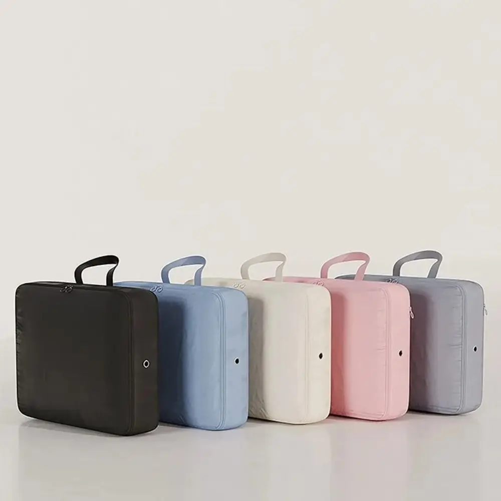 Compression Packing Cube Wardrobe Drawer Puffer Jacket Storage Foldable Luggage Suitcase Organizer Compressed Travel Clothes Bag 4