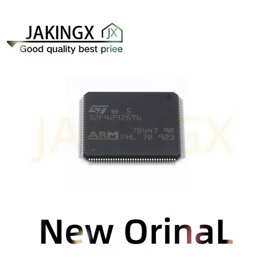 

1-100Pcs New Original 00 STM32F429Z 32F429ZGT6 1MB 1.8V~3.6V ARM Cortex-M4 180MHz 114 LQFP-144(20x20) Microcontroller