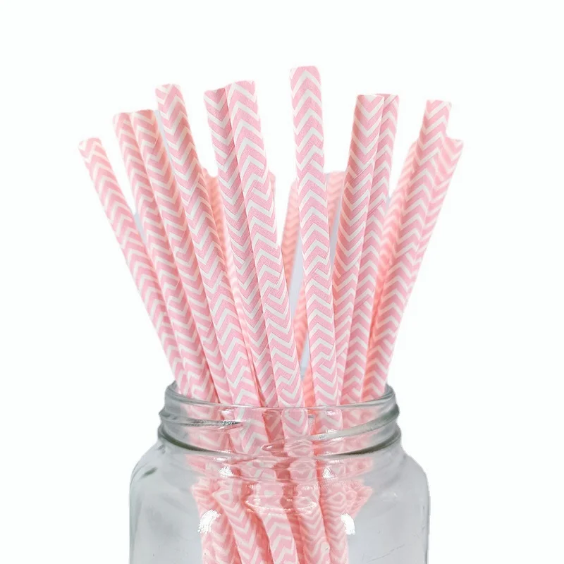 [2000Pcs] Paper Straws Smoothie Straws for Cocktail Coffee Birthday Wedding Christmas Decorations and Party Supplies