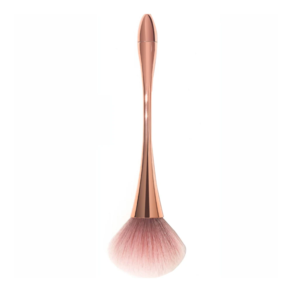 Loose Powder Brush Blush Brush Fluffy Hair Makeup Tool Beauty Long Handle Brushes Nail Dust Cleaning Nail Cosmetics makeup brush set makeup brush