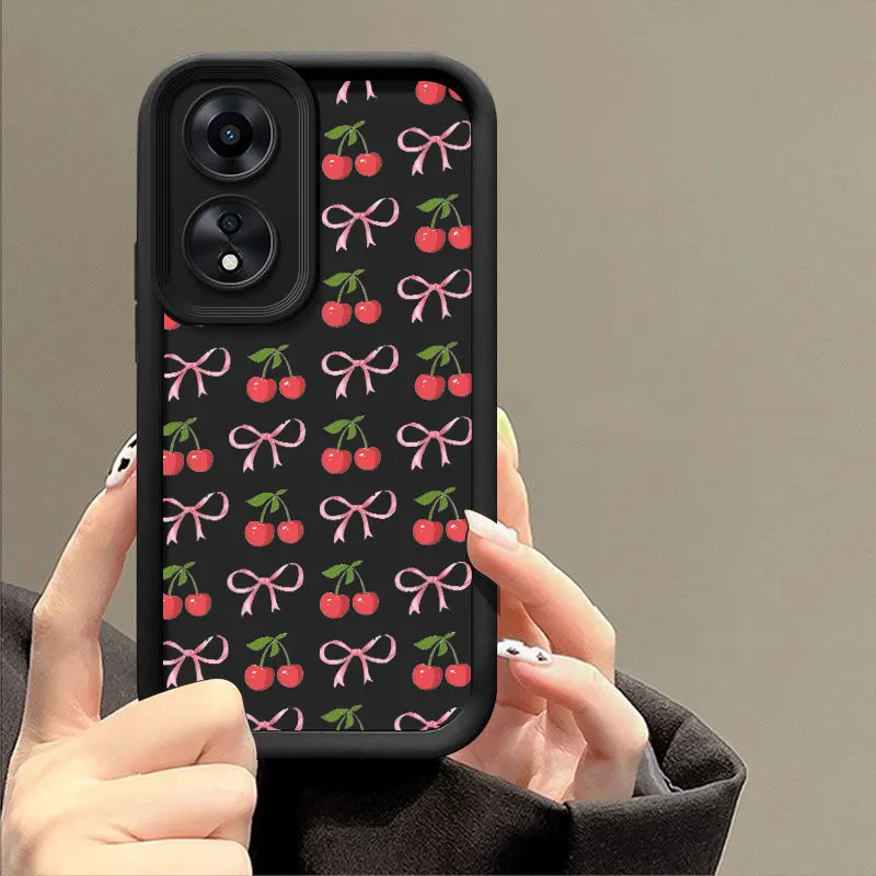 Bow Cherry Fashine Shockproof Soft Phone Case