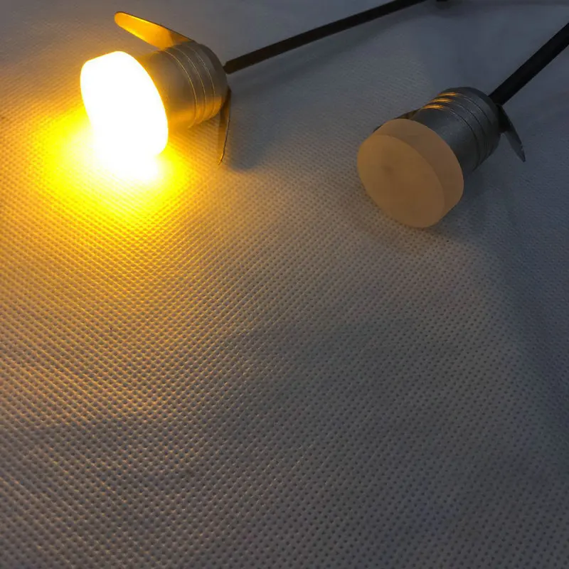 

Pack Of 10 3W Mini Acrylics Recessed Ceiling Spot Light Black Kit For Cree Led 3000K + Driver Open Hole 20Mm
