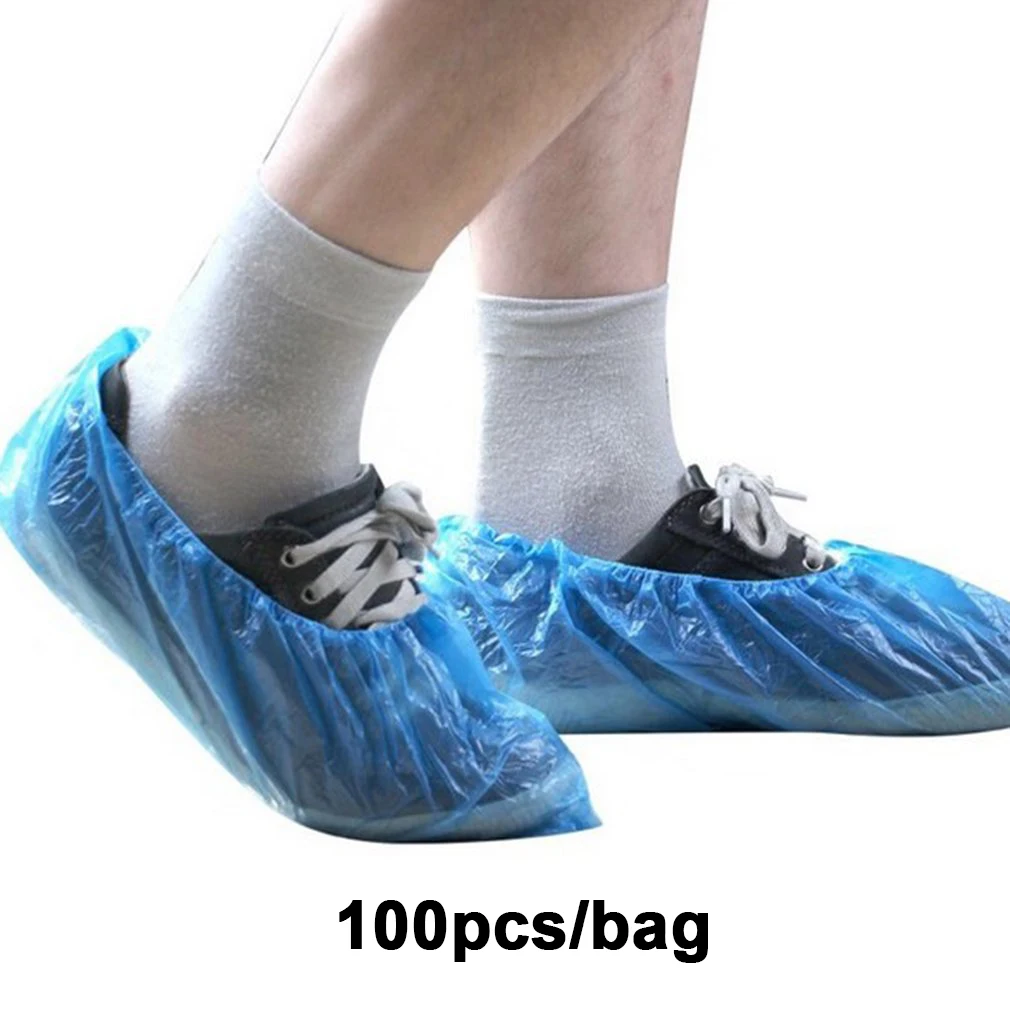 Couvre-chaussures polyéthylène sachet de 100 pièces