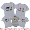 2025 Family Trip Shirts Funny Mickey Minnie Family Matching Outfits Look First Disneyland Trip Dad Mom Kids Tshirt Baby Clothes 5