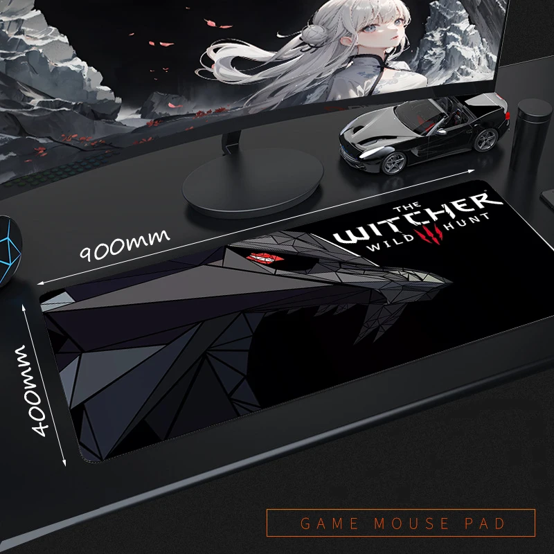 Xxl Gaming Mouse Pad Mousepad The Witchers Large Gamer Keyboard Desk Mat Pc Accessories Protector Mats Pads Mause Mice Keyboards