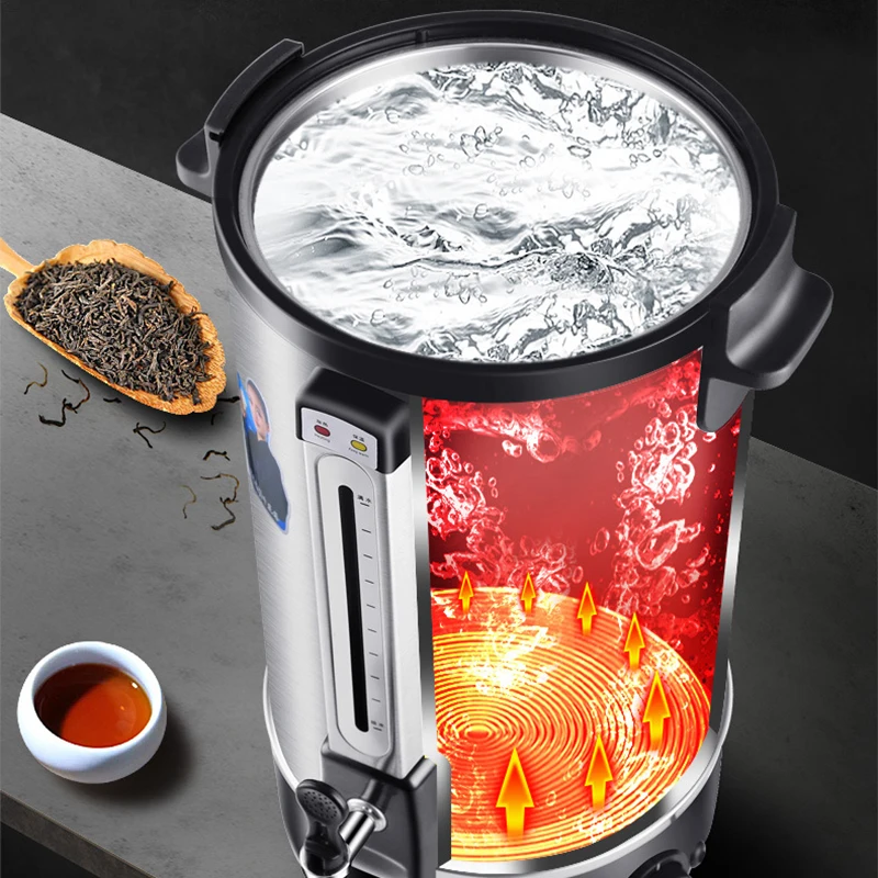 8L Electric Kettle Hot Drinking Water Dispenser Commercial Coffee Drink  Shop Use 30-110 Centigrade Keep Warm Water Heater 220V - AliExpress