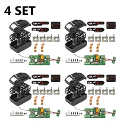 Enhanced Battery Case with Balancing Function and BMS PCB (4 sets BL1880 DIY)