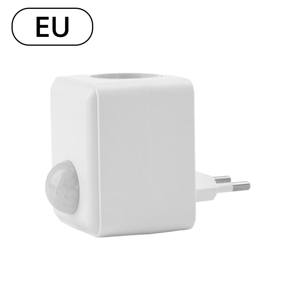 E27 Lamp Base Infrared EU/US Plug 2-color Dimmering Lamp Socket Converter On/Off Book light Adapter Plug Switch Lamp Base Socket Converter Lamp Socket Adapter