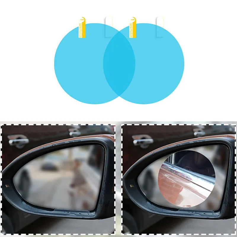 

2pcs Rearview Mirror Rainproof Clear Film Sticker FOR Mitsubishi ASX Outlander Lancer Evolution Pajero Eclipse Grandis FORTIS