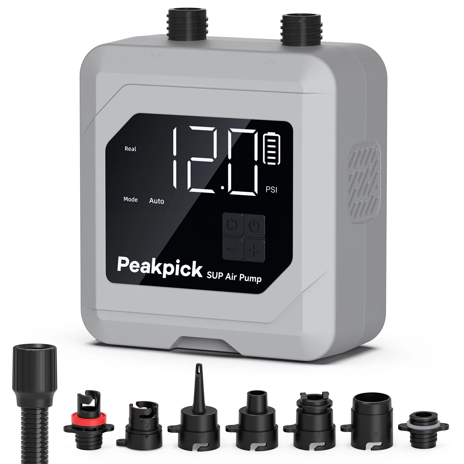 AGPtEK Pompe à air électrique numérique 16 psi 12 V rechargeable SUP Pompe à air électrique avec AGPtEK Pompe à air électrique numérique 16 psi 12 V rechargeable SUP Pompe à air électrique avec
