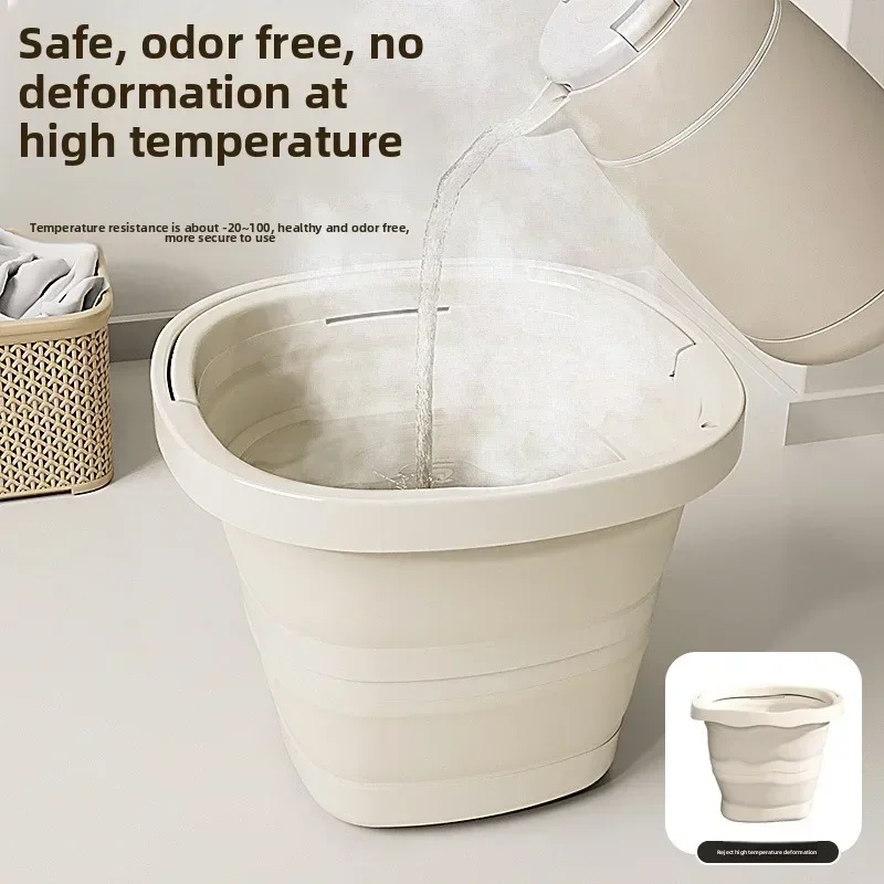 Portable Folding Bucket Space Saving Wash Basin